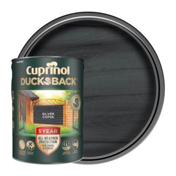 Cuprinol 5 Year Ducksback Silver Copse 5Ltr