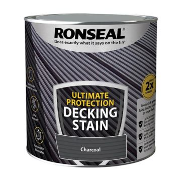Ronseal Ultimate Protection Decking Stain Charcoal 2.5Ltr