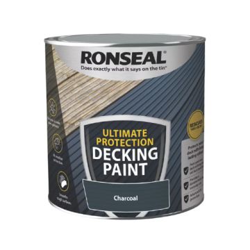 Ronseal Ultimate Protection Decking Paint Charcoal 2.5Ltr