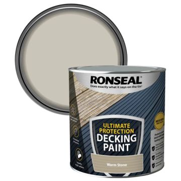 Ronseal Ultimate Protection Decking Paint Warm Stone 2.5Ltr