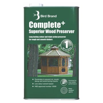 Bird Brand Slate Grey Complete + Superior Wood Preserver 2.5Ltr