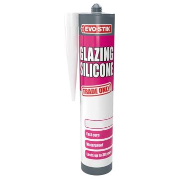 Evostik Glazing Silicone White
