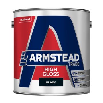 Armstead Trade High Gloss Black 2.5L