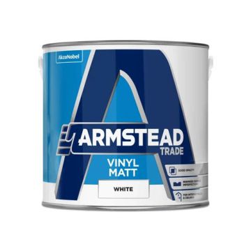 Armstead Trade Vinyl Matt White 2.5L
