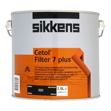Sikkens Cetol Filter 7 Plus 020 Ebony 2.5L