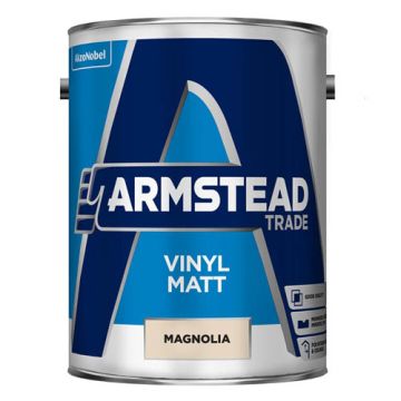 Armstead Trade Vinyl Matt Magnolia 2.5ltr