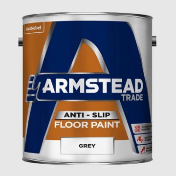 Armstead Trade Anti Slip Floor Paint Grey 5ltr