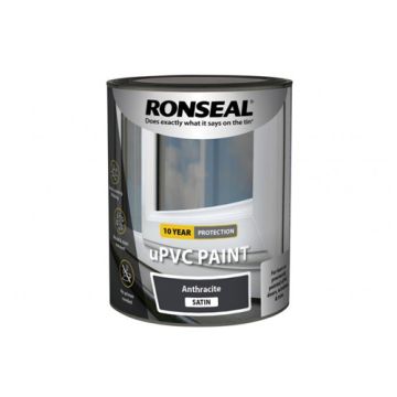Ronseal UPVC Paint Anthracite Satin 750ml
