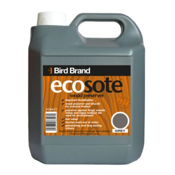 Birdbrand Ecosote Grey 4 Ltr