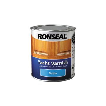 Ronseal Exterior Yacht Satin Varnish 500ml