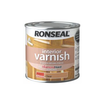 Ronseal Interior Varnish Gloss Clear 250ml