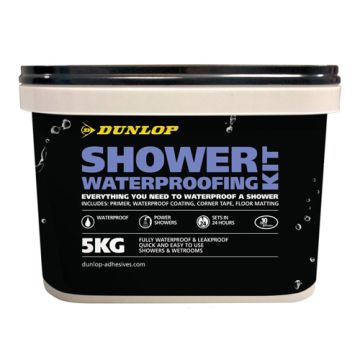 Dunlop Shower Waterproofing Kit 5kg