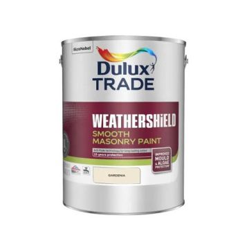 Dulux Trade Weathershield Smooth Masonry Gardenia 5L 