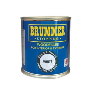 Brummer Woodfiller White 250g