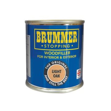 Brummer Woodfiller Light Oak 250g