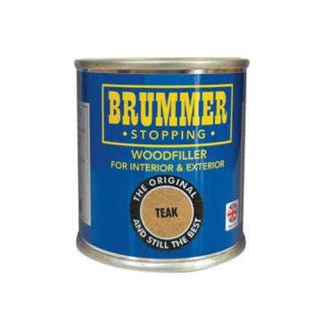 Brummer Woodfiller Teak 700g