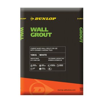 Dunlop Wall Grout White 10kg