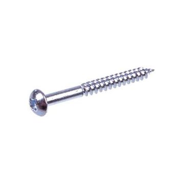 BZP Pozi Roundhead Screws 10 x 1 1/2 Per 100
