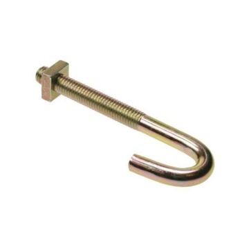 Hook Bolt & Nut M8  x  100mm