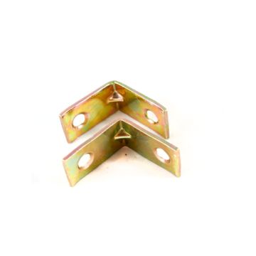 No 319 Corner Braces Zinc Plated 2" 