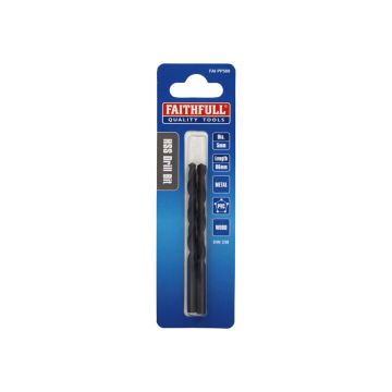 Faithfull HSS Drill Bit 5mm FAIPP500 
