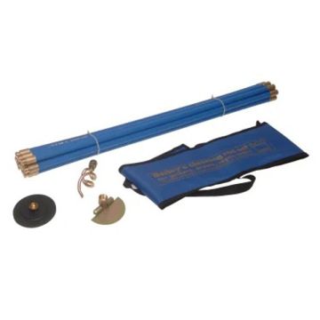 Baileys Drain Rods Blue Case + Fittings BAI5431