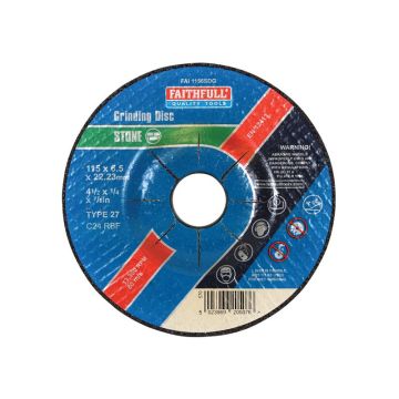 Faithfull 4 1/2" Stone Disc FAI1156SDG