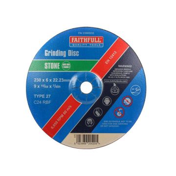 Faithfull 9" Stone Disc FAI2306SDG