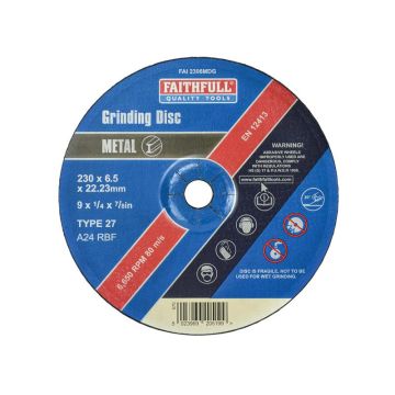 Faithfull 9" Metal Disc FAI2306MDG