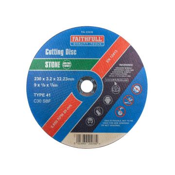 Faithfull 9" Stone Disc FAI2303S 