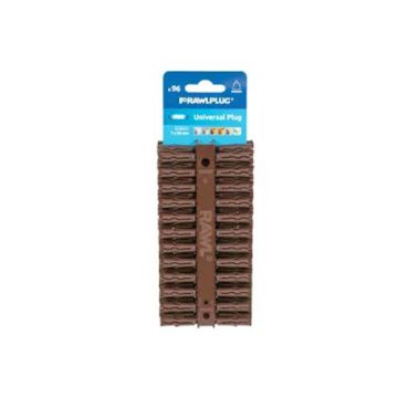 Rawlplug Uno 96 Sheet Brown 7mm