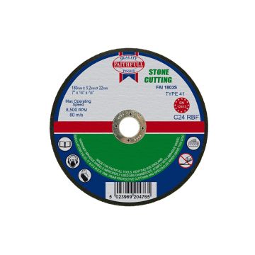 Faithfull Stone Cut Disc FAI1803S 