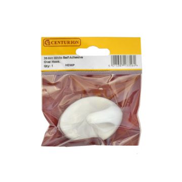 Centurion 40mm Oval Self Adhesive Hooks