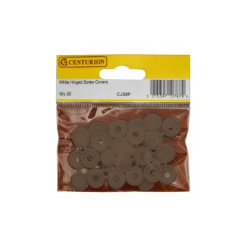 Centurion Brown Hinged Screw Covers 