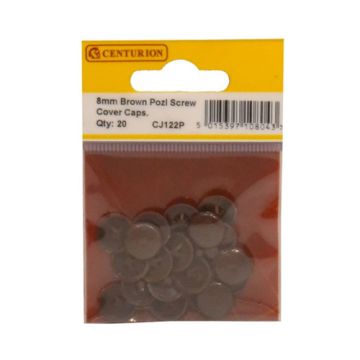 Centurion Brown Pozi Screw Covers 