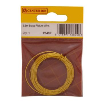 Centurion 3-5mm Brass Picture Wire 