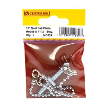 Centurion 12" Ballchain With Holder 