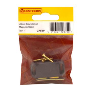 Centurion Small Brown Magnetic Catch 