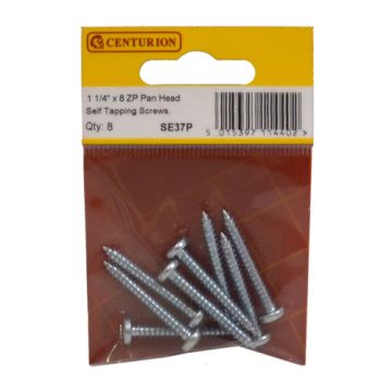 Centurion Self Tap Screw 1 1/4" x 8 Pack 8 