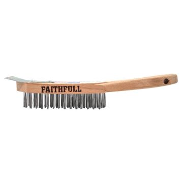 Faithfull Wire Brush Hd FAI6804S 