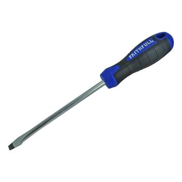 Faithfull Soft Grip S/Driver Flared 200mm x 10mm 