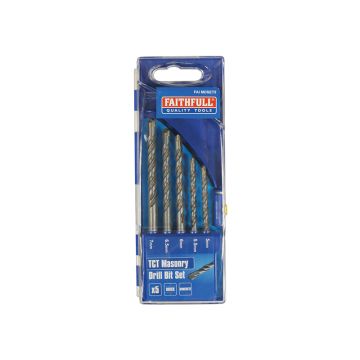 Faithfull 5 Pce Drill Set FAIMDSET5 