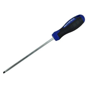 Faithfull Soft Grip Screwdriver Parr 150mm x 5.5mm 