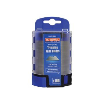 Faithfull H/D Trim Knife Blades FAITKB100 