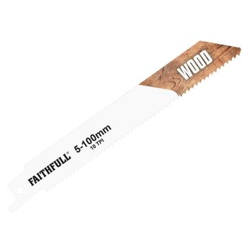 Faithfull Sabre Blades Wood (5) S811H FAISBS811H