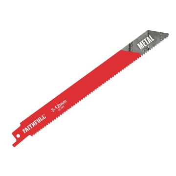 Faithfull Sabre Saw Blades Metal S1118BF FAISBS1118BF