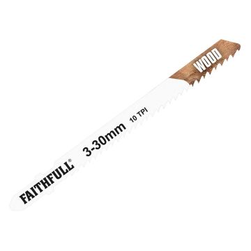 Faithfull Jigsaw Blades Wood FAIJBT101B 