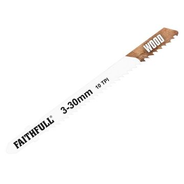 Faithfull Jigsaw Blades Laminate T101BR FAIJBT101BR