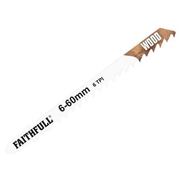Faithfull Jigsaw Blades Wood T101DP FAIJBT101DP