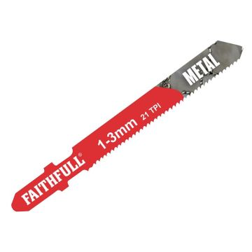 Faithfull Jigsaw Blades Metal FAIJBT118A 